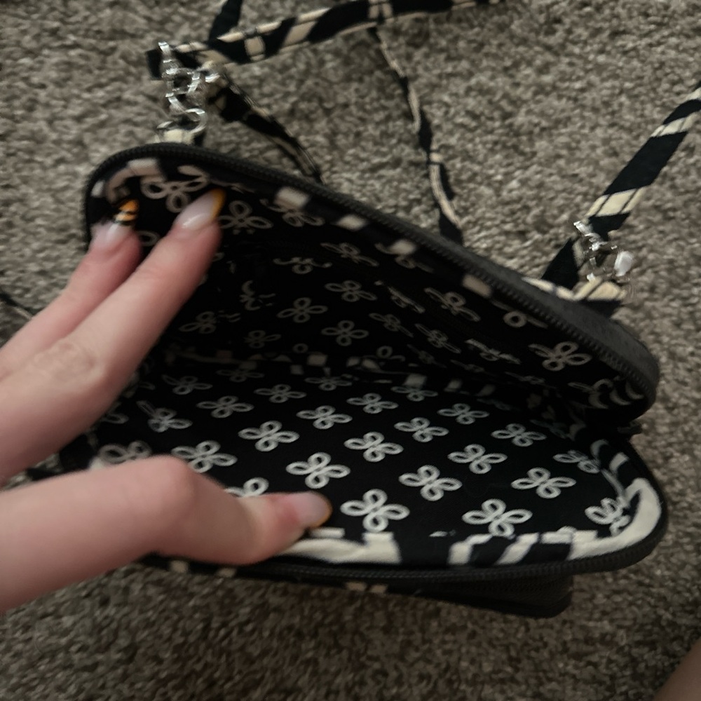 Stylish Vera Bradley Black and White Women's Bag